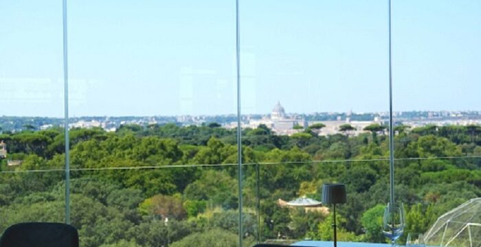 A Roma svetta Giò Giò, ristorante panoramico con vista aperto alla città